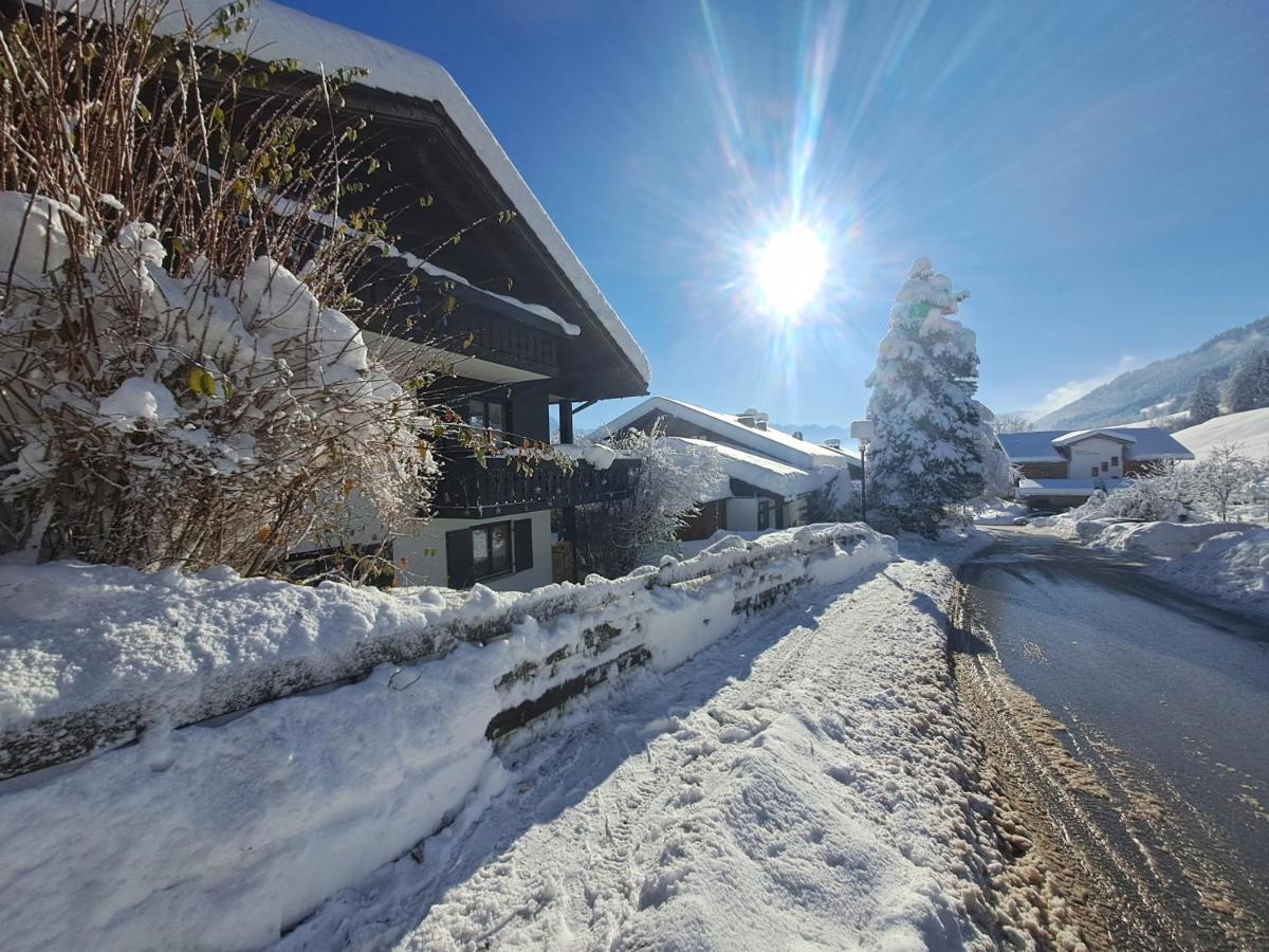 Alpenfee Ofterschwang Mit E-Bike Garage Exterior foto